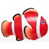 BALLON POISSON CLOWN TROPICAL ORANGE NEMO 16"