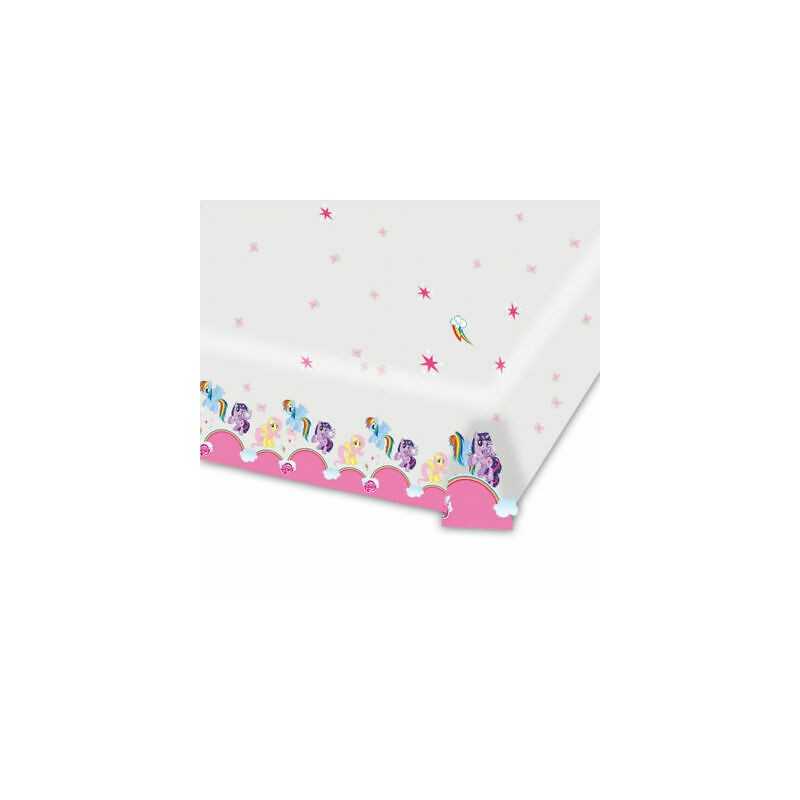 NAPPE PLASTIFIEE LITTLE PONY 120 X 180 CM