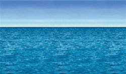DECOR MURAL EN FOND CIEL ET OCEAN 1,20 M X 9,10 M