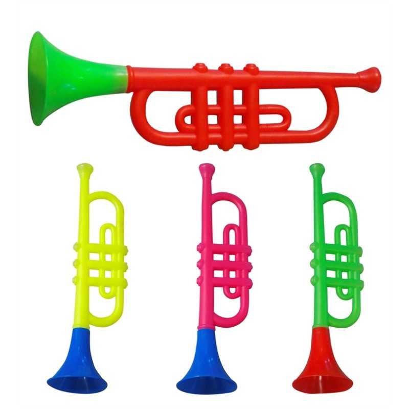 TROMPETTE DE CLOWN COLOREES EXISTE EN DIFFERENTES COULEURS