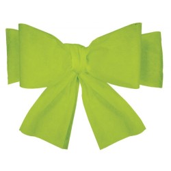 6 NOEUDS POUR HOUSSE DE CHAISE VERT 19 CM X 3 M