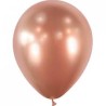 50 BALLONS BALLOONIA 30CM METAL ROSE GOLD