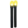 2 BOUGIES NOIRES LED