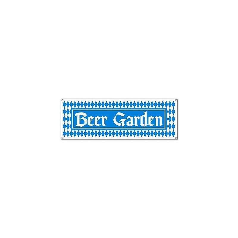 BANNER BEER GARDEN COULEUR OKTOBERFEST