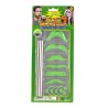 PAILLES MOUSTACHES PHOSPHORESCENTES