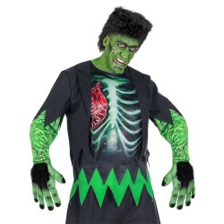 GRANDE MAINS VERTES POILUES POUR MONSTRE