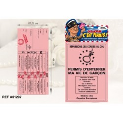 PERMIS D'ENTERRER MA VIE DE GARCON