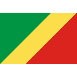 DRAPEAU REPUBLIQUE DU CONGO BRAZZAVILLE 90 X 150 CM