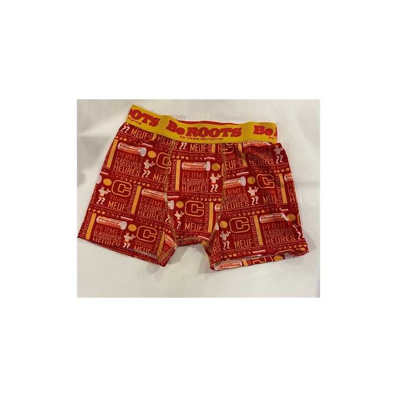 BOXER HUMORISTIQUE BE ROOTS TAILLE UNIQUE