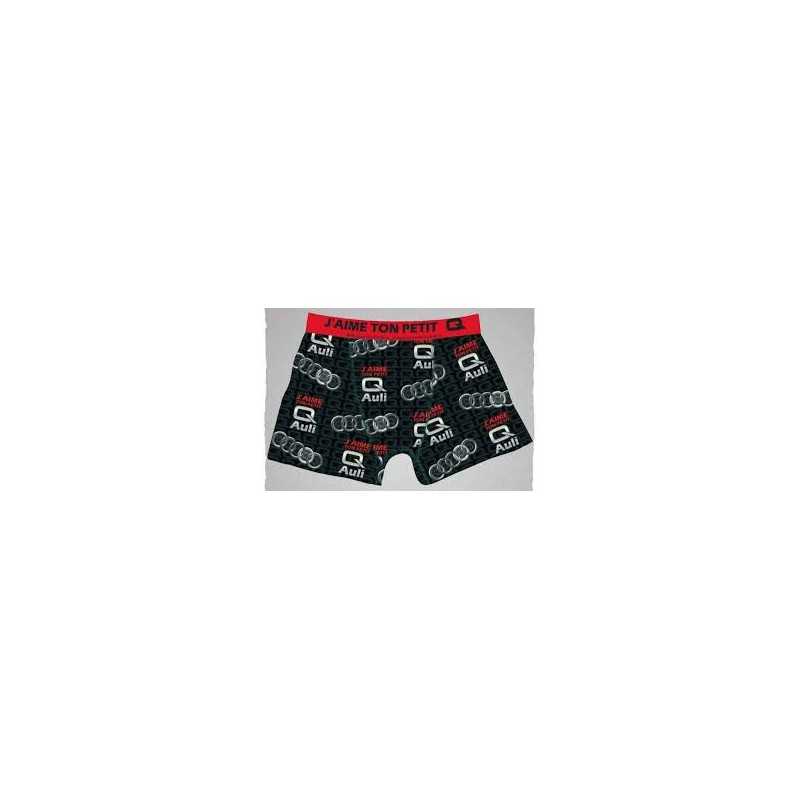 BOXER HOMME HUMORISTIQUE AUDI TAILLE S