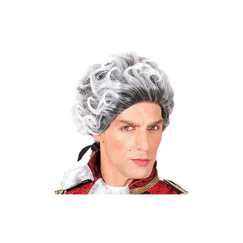 PERRUQUE GOTHIQUE MARQUIS/MARQUISE GRISE ANTHRACITE/GRISE