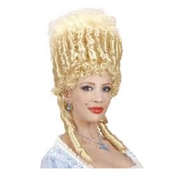 PERRUQUE MARIE ANTOINETTE BLONDE