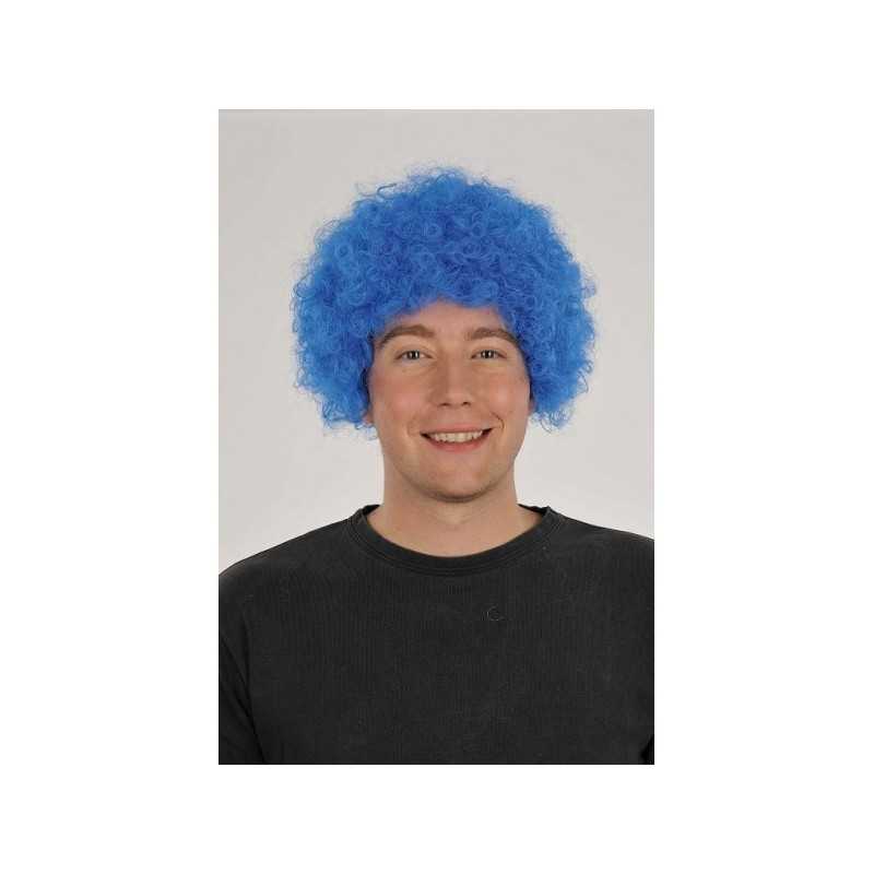 PERRUQUE POP BLEU 