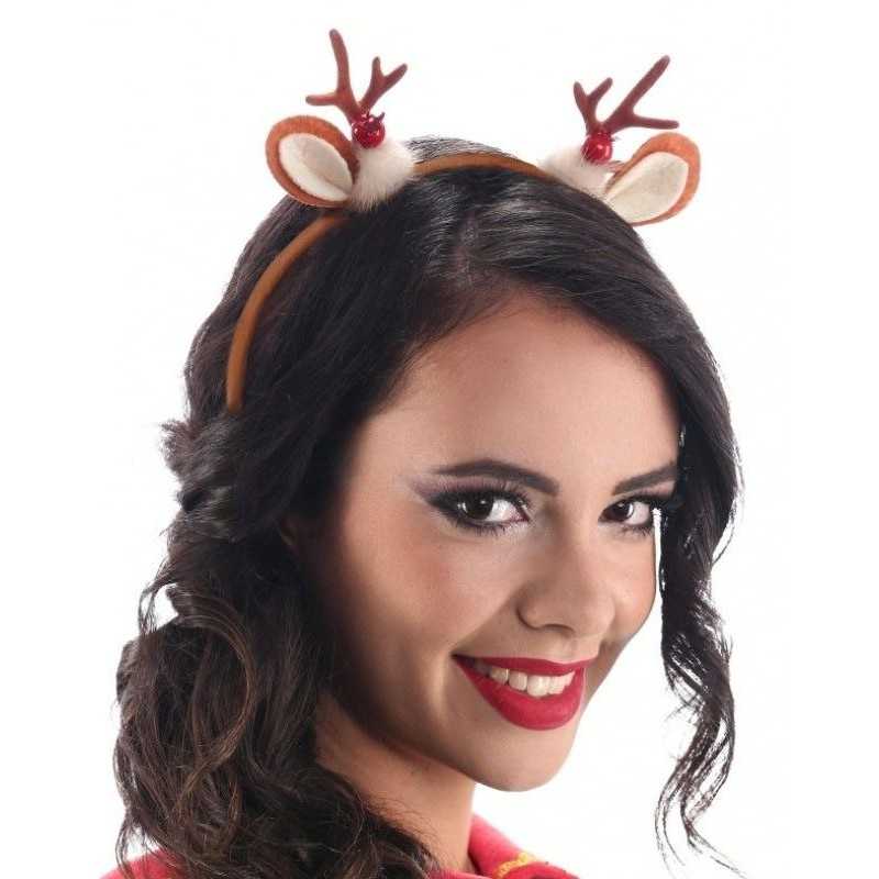 SERRE-TETE RENNE AVEC CORNES