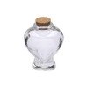 BOUTEILLE COEUR EN VERRE