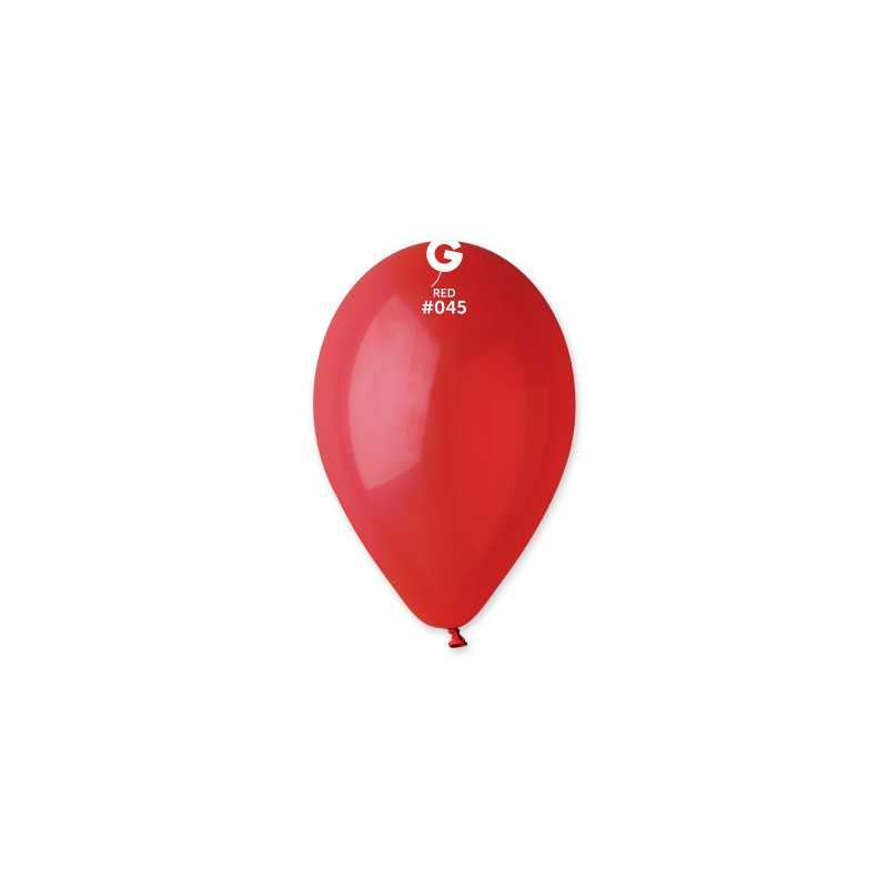 50 BALLONS BIO ROUGE FONCE 30 CM