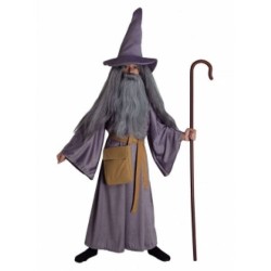 DEGUISEMENT MAGICIEN GRIS GANDALF TAILLE 12 ANS