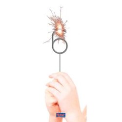 CIERGE MAGIQUE CHIFFRE 6