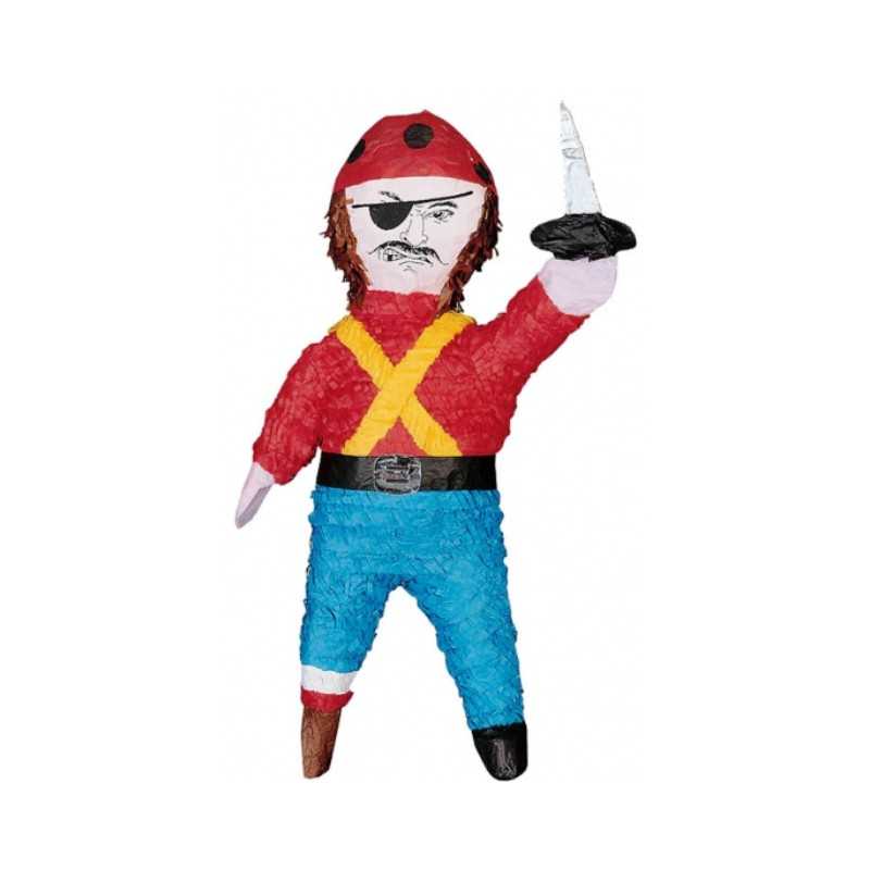 PINATA PIRATE A LA JAMBE DE BOIS EN 3D A TAPER