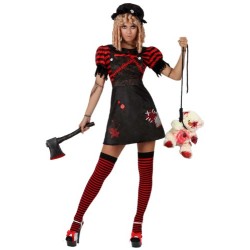 DEGUISEMENT POUPEE ENSANGLANTEE TAILLE XL