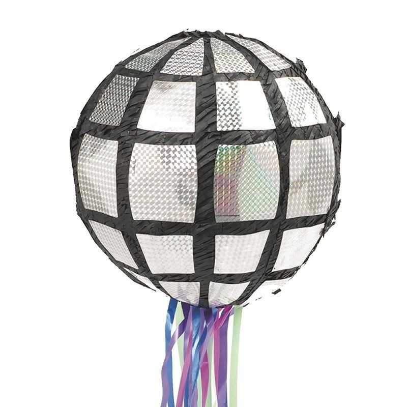 PINATA BOULE A FACETTE A TAPER OU A TIRER 30 CM