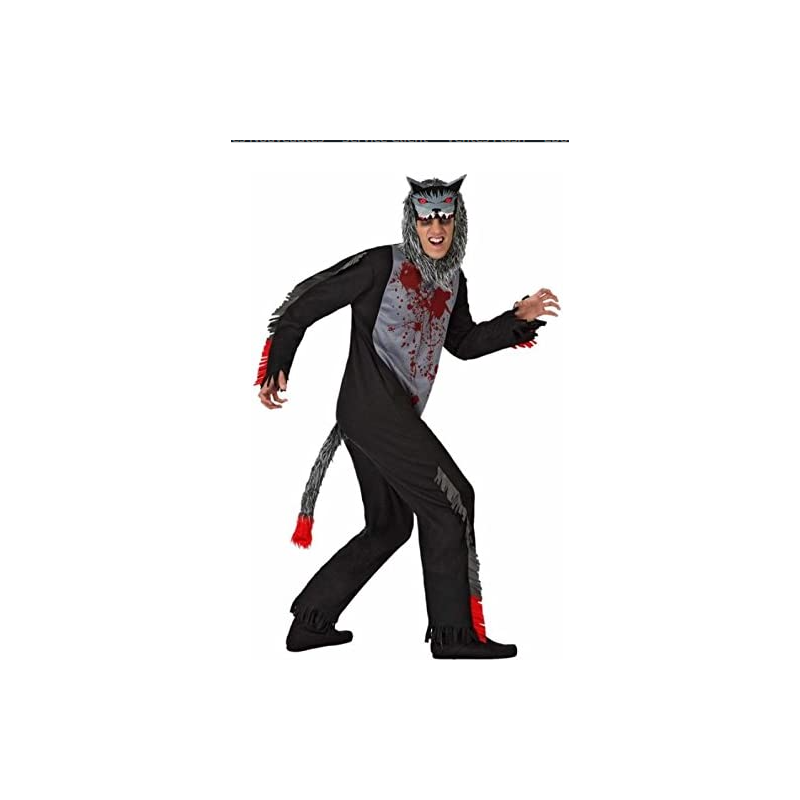 DEGUISEMENT LOUP GAROU ENSANGLANTEE TAILLE XL