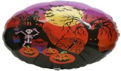 BALLON METALLIQUE ROND 43 CM MAISON HANTEE