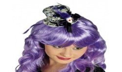 MINI CHAPEAU HAUT DE FORME VIOLET