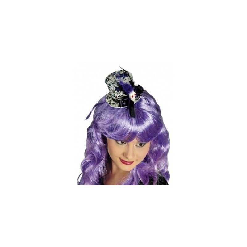 MINI CHAPEAU HAUT DE FORME VIOLET