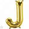 BALLON METALLIQUE LETTRE J OR 41 CM