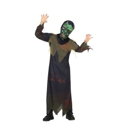DEGUISEMENT TUNIQUE MONSTRE VERT TAILLE 5-6 ANS