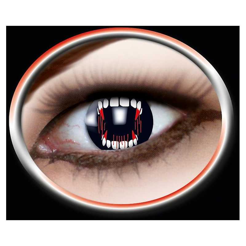 LENTILLES DENTS DE VAMPIRE 1 AN