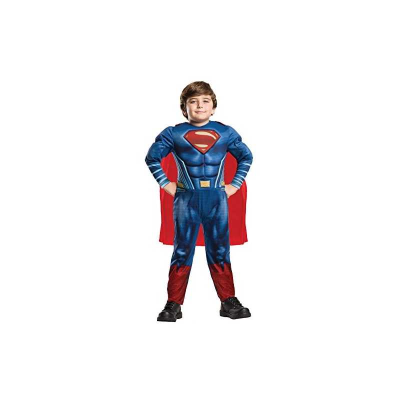 DEGUISEMENT LUXE SUPERMAN BATMAN V SUPERMAN TAILLE 7/8 ANS