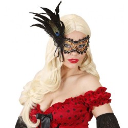 LOUP COULEUR FAUVE A PLUMES