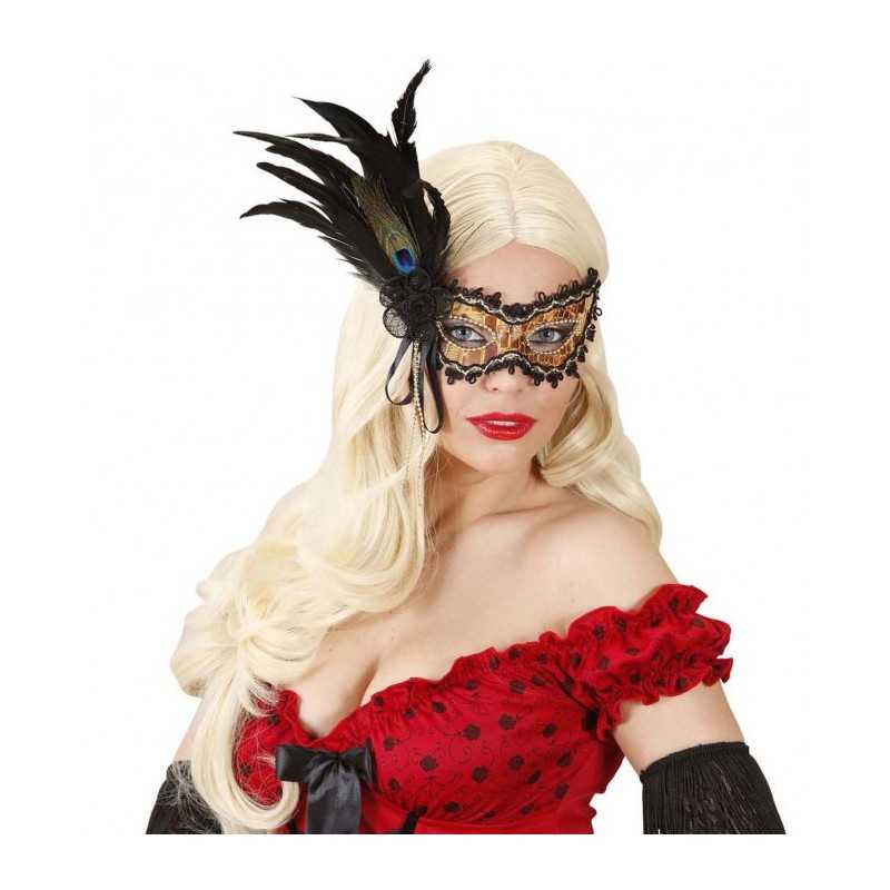 LOUP COULEUR FAUVE A PLUMES