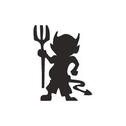 MAQUILLAGE POCHOIR DIABLOTIN