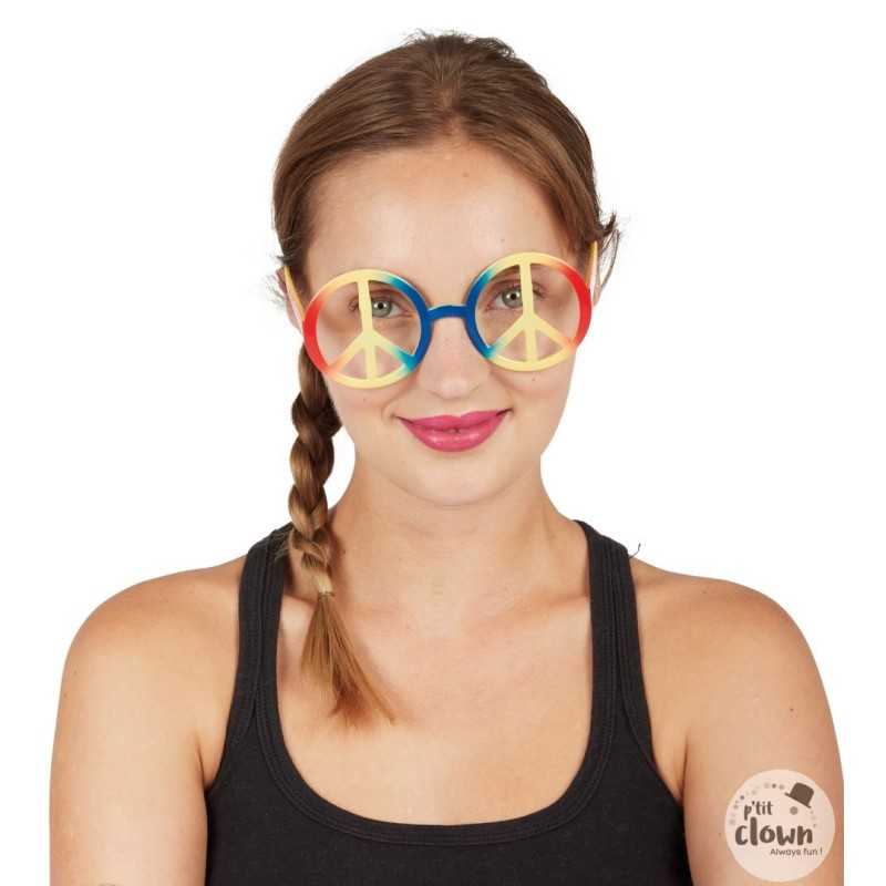 LUNETTES PEACE AND LOVE MULTICOLORES