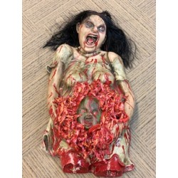 BUSTE DE FEMME QUI ACOUCHE OU ENCEINTE EN LATEX