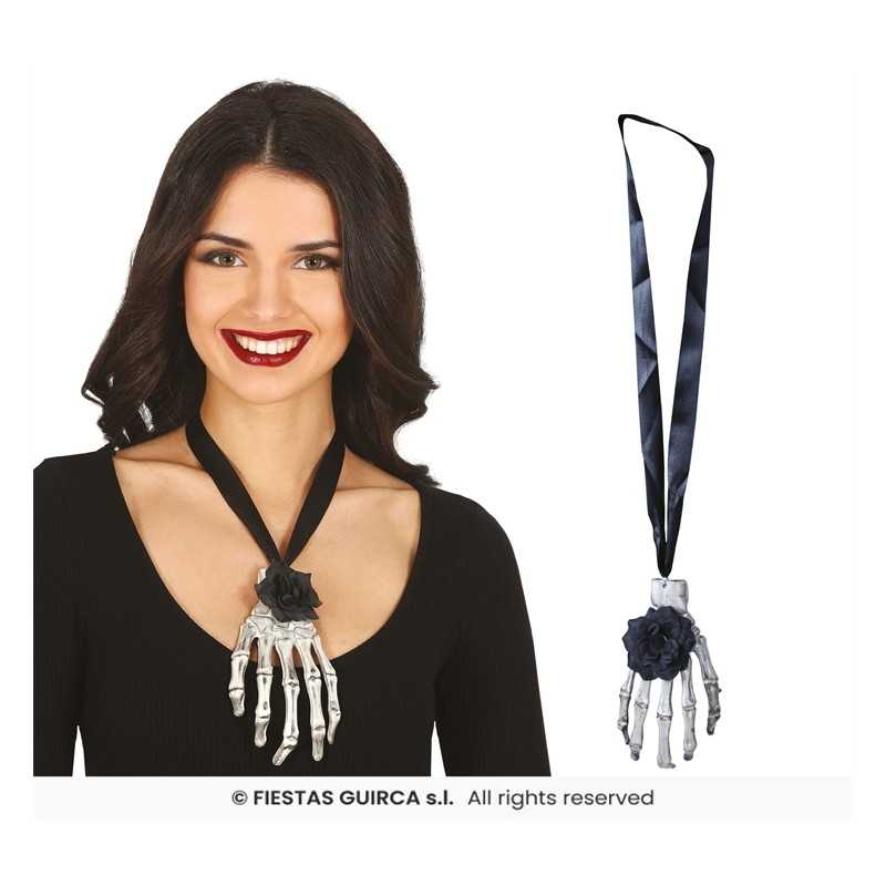COLLIER MAIN DE SQUELETTE