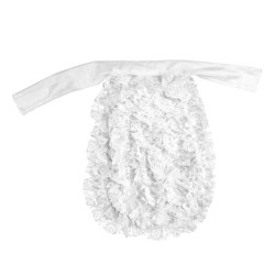 JABOT DENTELLE BLANCHE