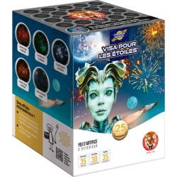 FEU D'ARTIFICE COMPACT VISA POUR LES ÉTOILES