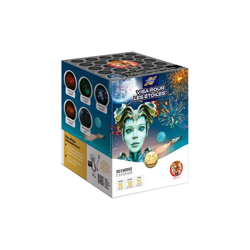FEU D'ARTIFICE COMPACT VISA POUR LES ÉTOILES