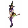 DEGUISEMENT SORCIERE FLUO TAILLE S