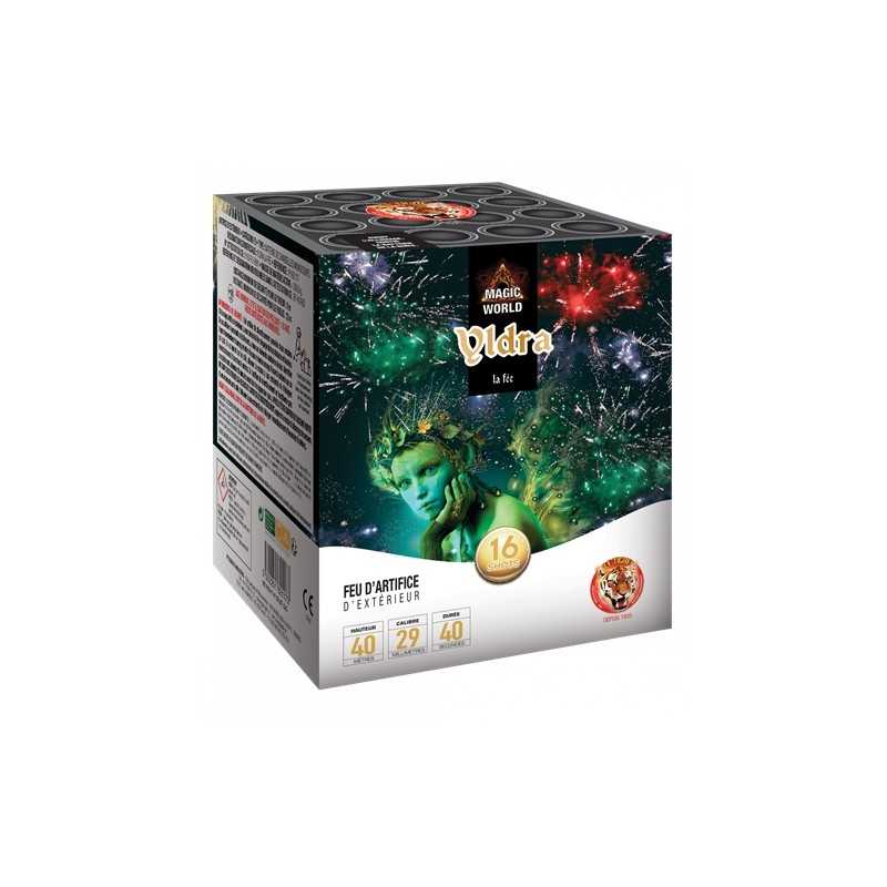 FEUX D'ARTIFICE COMPACT YLDRA 16 SHOTS