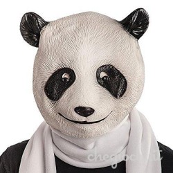MASQUE PANDA EN LATEX