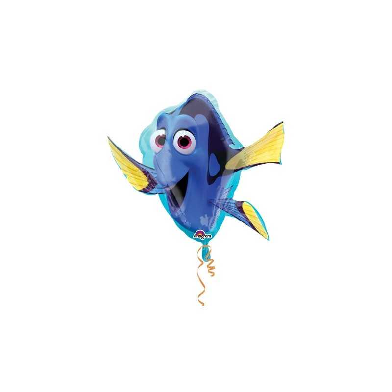 BALLON METALLIQUE SUPERSHAPE DORY 76 X 76 CM