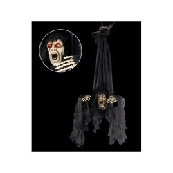 MONSTRE AVEC DRAP NOIR LUMINEUX