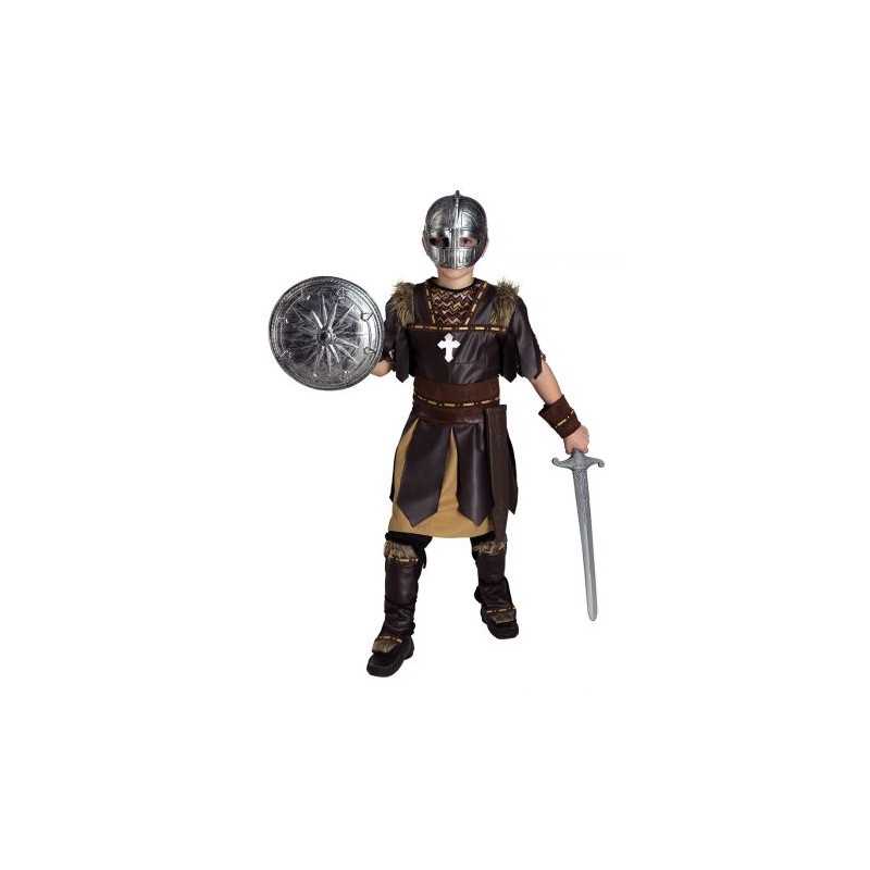 DEGUISEMENT GLADIATOR MARRON TAILLE 10 ANS