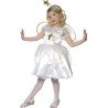 DEGUISEMENT ANGE BLANC ETOILES OR FAIRY TAILLE 10/12 ANS