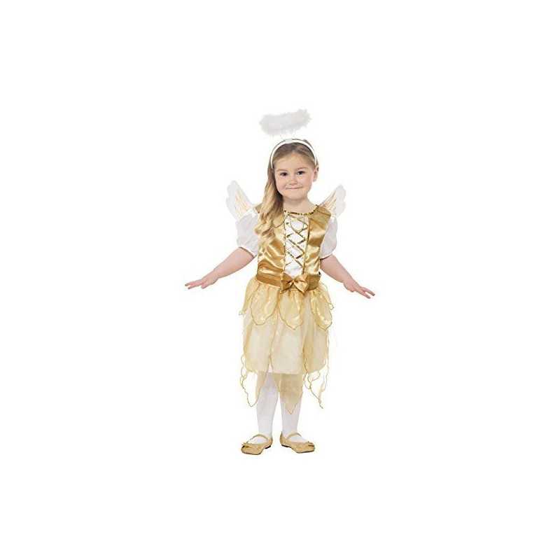 DEGUISEMENT ANGE FAIRY OR TAILLE 7/9 ANS